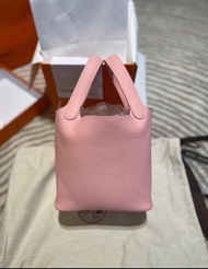 Hermes Picotin 18 🌸3Q Sakura櫻花粉 Stamp B