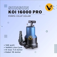 Sunsun KOI 16000 PRO Pompa Celup Kolam 16000 Liter Hemat Listrik