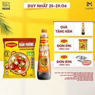 [ƯU ĐÃI THÁNG 6] Combo mix vị Maggi: 1 dầu hào Maggi® 820g + 1 hạt nêm cao cấp Maggi® nấm hương 450g