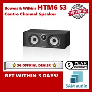 [🎶SG] Bowers & Wilkins HTM6 S3 Center Channel Speaker (B&W)