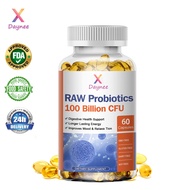 Daynee RAW Probiotics100 Billion CFU,May Help with Bloating &amp; Gas,Digestive Health Support,lmproves Mood &amp; Relaxa Tion,for men and women