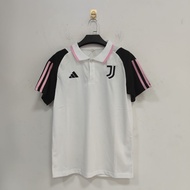 2324 Juventus Training Jersey Men's Half-Sleeved POLO Shirt Football Jersey Summer Sports Lapel Football Jersey