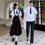 Class Uniform College Korean Junior High School Student School Uniform Suit Summer Graduation Skirt 