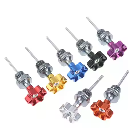1Pc Oil Dipstick Filler Cap Plug For Scooter Motorcycle Engine Engine Crankcase Oil Level Gauge Univ