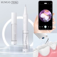 Xiaomi SUNUO T13 Pro Visual Ultrasonic Irrigator Water Flosser Dental Calculus Oral Teeth Tartar Eliminator Cleaner Removal Teeth Whitening