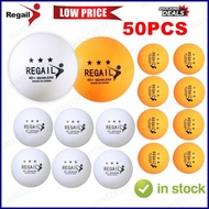 🇲🇾 50pcs 3 Star ABS 40+ Solid Training Ping Pong Ball Bola Professional Grade 40mm Table Tennis Ping