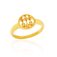 Gleaming Circle Abacus Ring in 916 Gold by Ngee Soon Jewellery