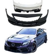 For Mercedes benz w205 C63 C63s Coupe Body Kit C63 C63s Coupe Upgraded Imp Style Front and Rear Bump