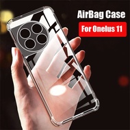 Clear Air-bags Soft Shockproof Cover For OnePlus 11 Case Anti-knock Protect case