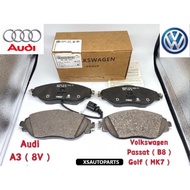 VOLKSWAGEN PASSAT B8 GOLF MK7 GOLF GTI AUDI A3 8V DISC BRAKE PAD FRONT ( 7N0 698 151C )