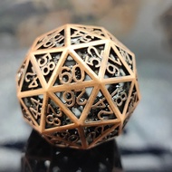 【sought-after】 D60 And D100. Metal Dice Coc Cthulhu Running Team Dragon And Dungeon Dnd Board Game P