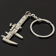 Mini Vernier Caliper Keychain Portable Tool Zinc Alloy Keychain/Chain/Ring Tool Portable Small Penda