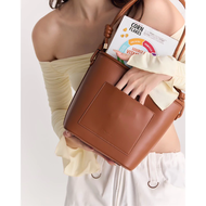 PATH T CHA - (📍ใส่ ipad ได้ทุกรุ่น) กระเป๋าทรงบัคเกต BENI BUCKET COLLECTION กระเป๋าหนังฤดูใบไม้ร่วง