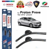 FAST DELIVERY [Ready Stock] Original Bosch Windscreen Wipers Proton Preve 24"+16" Clear Advantage Wi