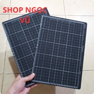 4 Pieces/2 Pieces Nhat Tao Chalkboard - Wooden student blackboard with 2 sides, 4 cells and 5 cells