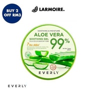 🇰🇷🇰🇷Ready Stock Original Korea EVERLY Aloe Vera Soothing Gel 99% Aloe Vera