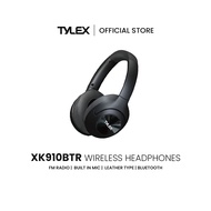 TYLEX XK-910BTR Wireless Stereo Headphones with Built-in Microphone