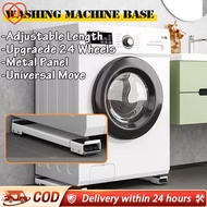 250kg MOVEABLE Washing Machine Stand Base Ajustable Refrigerator Stand Roller Refrigerator Base Fridge
