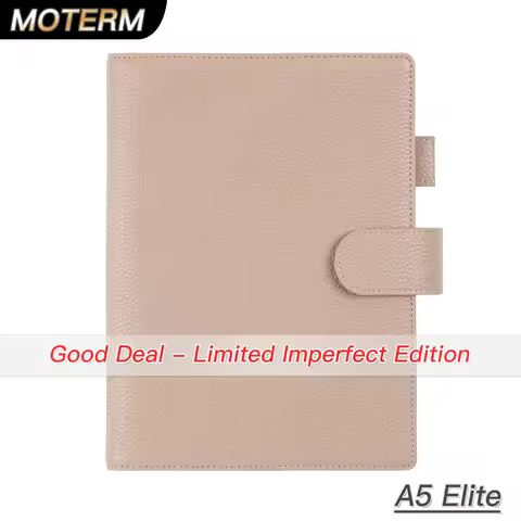 Limited Imperfect Moterm A5 Size Elite Planner Cover for Hobonichi Cousin A5 Pebbled Grain Leather N