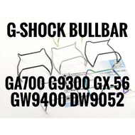 FIT CASIO G-SHOCK DW-9052/9050/G-9300/GW-9400 BULL BAR . SOLID STAINLESS STEEL