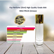 PERFUME R0S3 PR1CK (UNISEX) T.F0'D (35ML BOTTLE) EAU DE PARFUM HIGH QUALITY MINYAK WANGI EDP