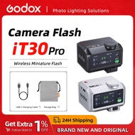 Godox IT30PRO Silver Mini Camera Flash TTL HSS 1/8000s IT30 PRO Wireless Pocket Flash Speedlite for 
