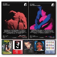 Aesthetic Music Album Mitski SZA Drake Deftones Band Rapper Canvas Painting 80s Tv Girl Lovers Rock 