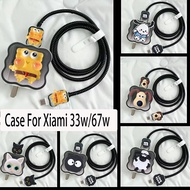 Xiaomi 67w Charger Protector Cute Cartoon Charger Cover For redmi note 12 MDY-12-EH for xiaomi 33w C