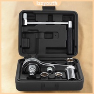 [New] Chrome Vanadium Steel Torque Multiplier Wrench Set with 17mm/19mm/21mm Sockets Wrench Booster 