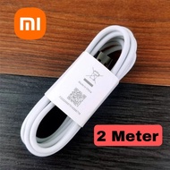 Xiaomi 6A 2 Meter 67W 50W Type-C Fast Charging Data Cable For Mi 12 11 MI10 Mi9 MIX3 Redmi K50 K40 P
