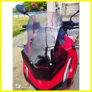 ❏ ✌ ☩ HONDA ADV 150 & 160 WINDSHIELD SMOKE BLACK RED COMBINATION