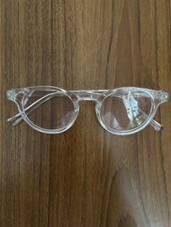 韓版 復古 透明眼鏡 圓框