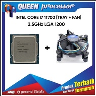 Processor INTEL CORE i7 11700 TRAY+FAN 2.5 GHz LGA 1200