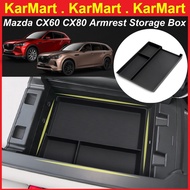 Mazda CX-60 CX-80 CX60 CX80 Car Accessories Armrest Box Storage Central Storage Decoration Coin Card