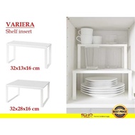 IKEA-VARIERA Shelf insert, white