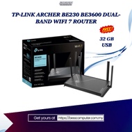 TP-LINK ARCHER BE230 BE3600 DUAL-BAND WIFI 7 ROUTER
