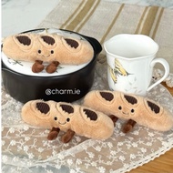 GANTUNGAN Charmie | Jellycat Baguette Bag Charm Cute Bag Hanger Pastry Bread Bakery Gemoy Cute Doll 