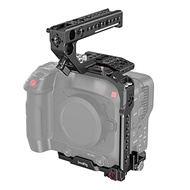 SmallRig Camera Cage Handheld Kit for EOS C70 for Canon with NATO Top Handle, Cable Clamp for HDMI, 