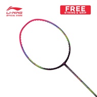 LI-NING WINDSTORM 72 BADMINTON RACQUET - DARK PURPLE/PINK - AYPT435-6