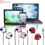 DEWDROP​ Headset Bass Wired Earpiece Sport Stereo Headphone