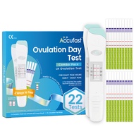 22Pcs ACCUFAST Double Check Ovulation Test Kit Predict 6 Hours Later Ovulation