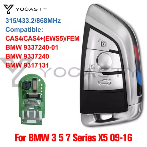 YCOASTY NBGIDGNG1 Smart Key For BMW 2 Series F45 F46 5 Series F10 F11 F07 F18 X5 F15 F85 2012 2013 2