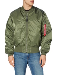 Alpha Industries Classic MA1 Vintage Fit Bomber Jacket Sage Green