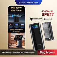 [ 130W ] Airbot SPB17 25000mAh Powerbank Fast Charging Cable Laptop Power Bank CE Certified Anker Ug