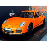 Porsche997 1/18 Car Model PORSCHE 911 997 GT3 RS 1:18 Norev 1:18 Gift ok