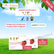 Vip Collagen Premium 2 Boxes - Fast Body Whitening Collagen Drink - Economical Package - Safe BPOM -