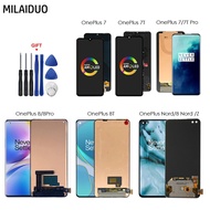 AMOLED LCD Display For OnePlus 1+ 7 7T Pro 8 8T Pro Nord Touch Screen Digitizer Assembly LCD Replace