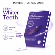Teeth Whiten Strips Easy to Apply in 30 Min 7 Pairs 14 Strips Dental Care
