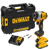 【รับประกันของแท้】DEWALT DCF850 ไขควงไร้แปรงถ่าน 20V 6.0Ah ไขควงแบตเตอรี่ลิเธียมไร้สายแบบชาร์จไฟได้มัลติฟังก์ชั่นแบตเตอรี่ dcf850