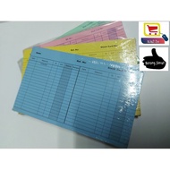 *CLEARENCE* Stock Card Inventory In & Out SIZE 5 INCH X 8 INCH (30pcs / pack)